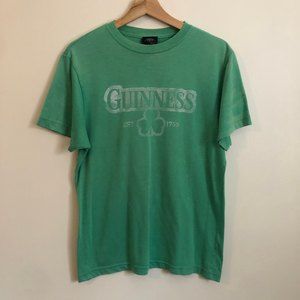 Official Guinness Merchandise Green T-shirt size M